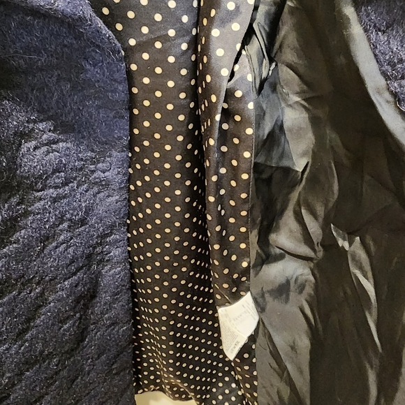 Beatrice .B  made in Italy wool blended Large heavy coat size 2 - Picture 5 of 15